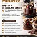 WE ARE HIRING!   PASTRY / CHOCOLATE MAKER