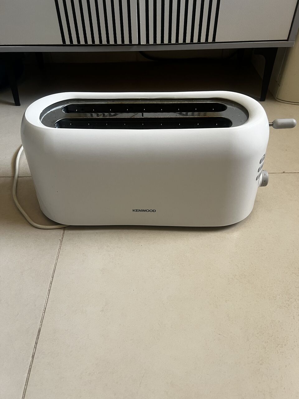 Al Khalidyia, Household Items, SAR 100,  Kenwood 4-Slice Toaster &ndash; White &ndash; Excellent Condition