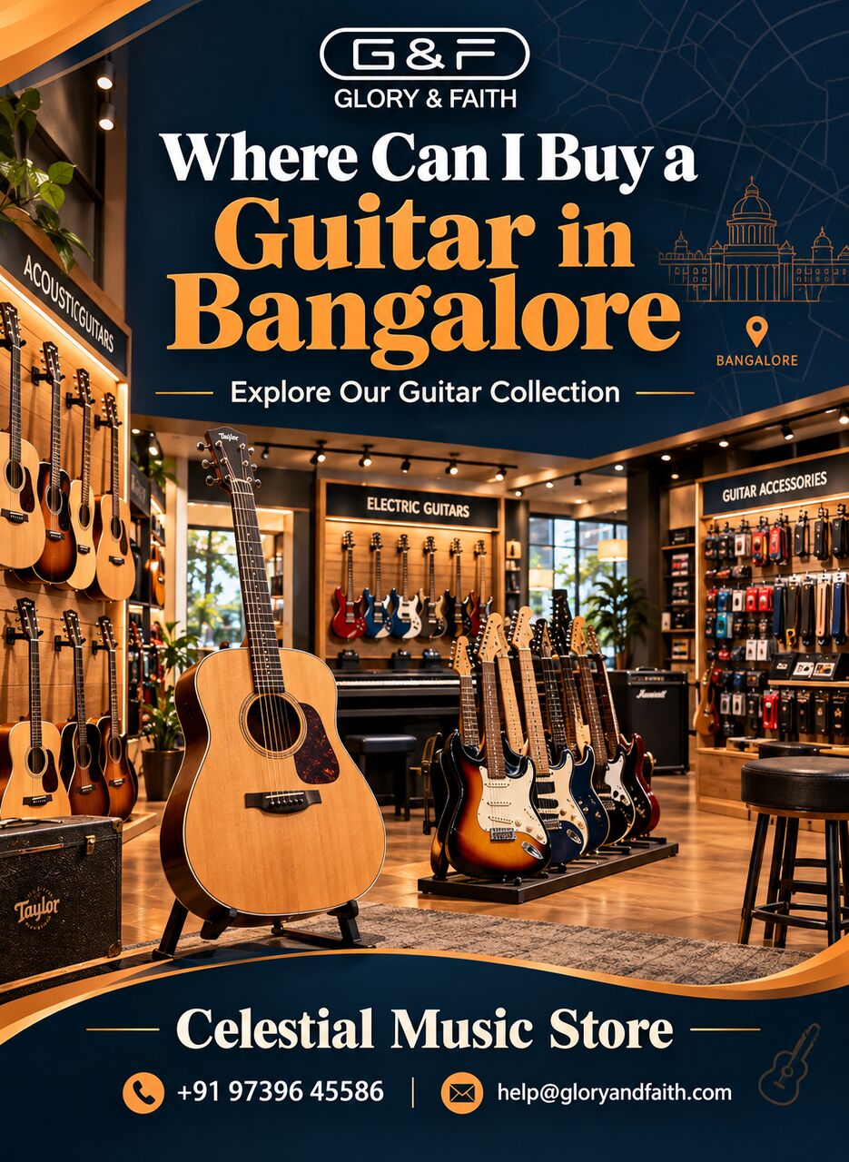 Bangalore, Marketing, Find A Complete Piano Guitar Shop In Bangalore