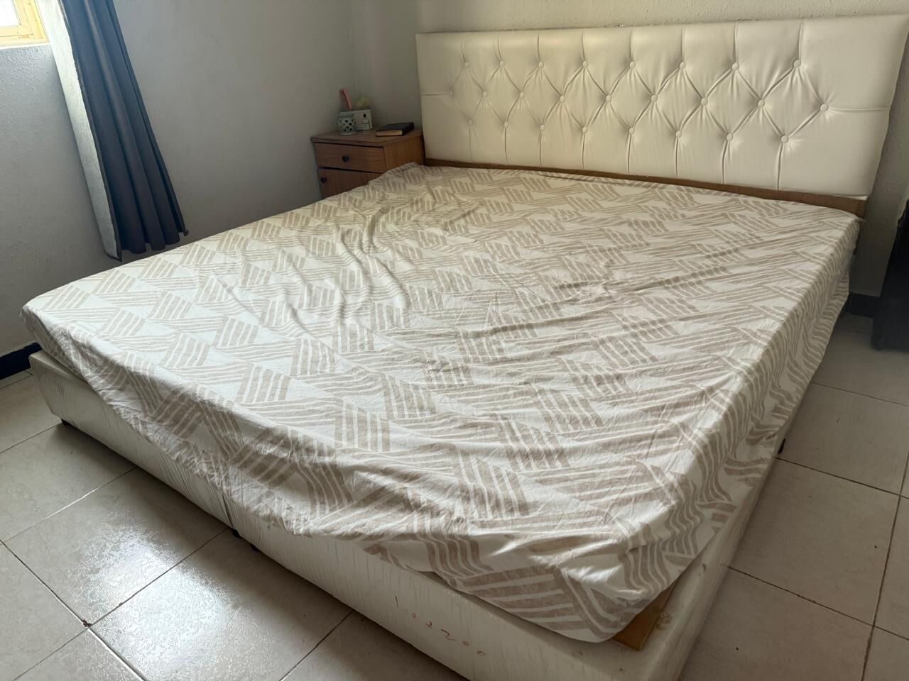 Dammam, Furniture, SAR 250,  For Sale: King-Size Mattress Medicated (200 X 200 X 15 Cm)