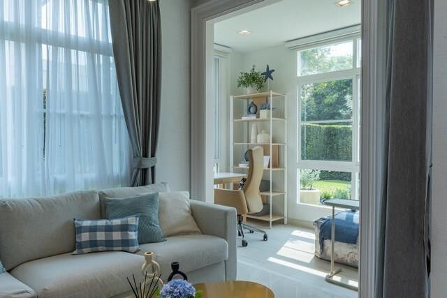 Bangkok, Villas, THB 110000,  107 Sq. Feet,  HR 10492 ให้เช่าเดี่ยว2ชั้น มัณฑนา บางนา กม.7 M