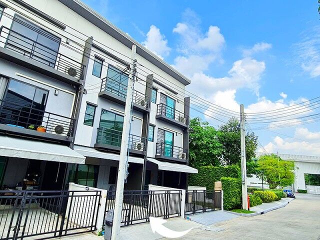 Bangkok, Villas, THB 22998,  24 Sq. Feet,  MRT บางรักใหญ่ 700 ม.ทาวน์โฮม 3 นอน ราชพฤกษ์-