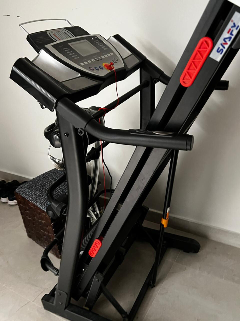 Olaya, Heavy Equipment, SAR 680,  SM﻿AFY Foldable Treadmill With Built-in Massager & Push-Up Bar