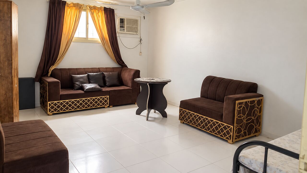 Al Wizarat, Rooms for Rent, SAR 1000/month,  Furnished,  23 Sq. Meter,  Spacious Furnished Room With Separate Bathroom For Single Bachelor &ndash; Hara