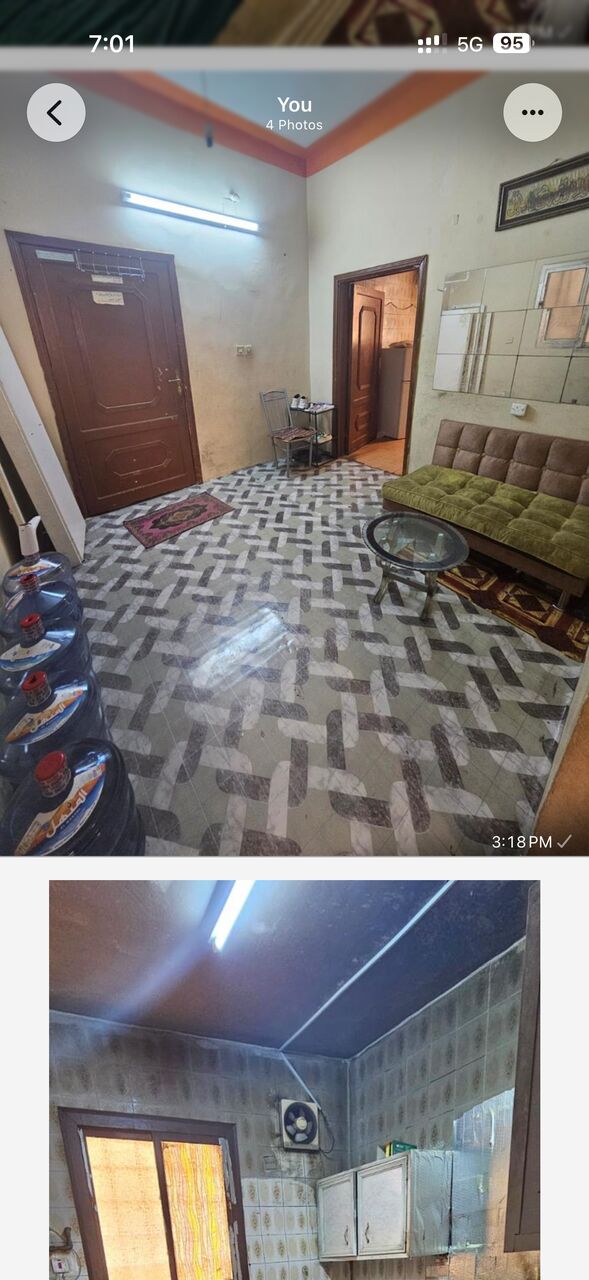 Al Wizarat, Rooms for Rent, SAR 1500/month,  1 Bedroom With Hall And Kitchen And Washroom