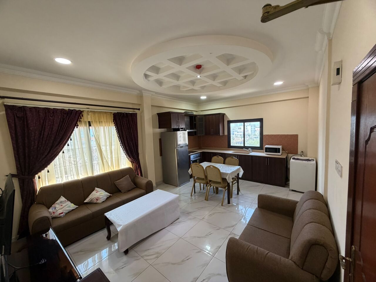 Adliya, Apartments, Flats, Houses & Villas, BHD 290/month,  Furnished,  2 BR,  *Adliya*- BD 290/Monthly | 2BR | Fully Furnished | EWA 60 BD| Contact 35494057