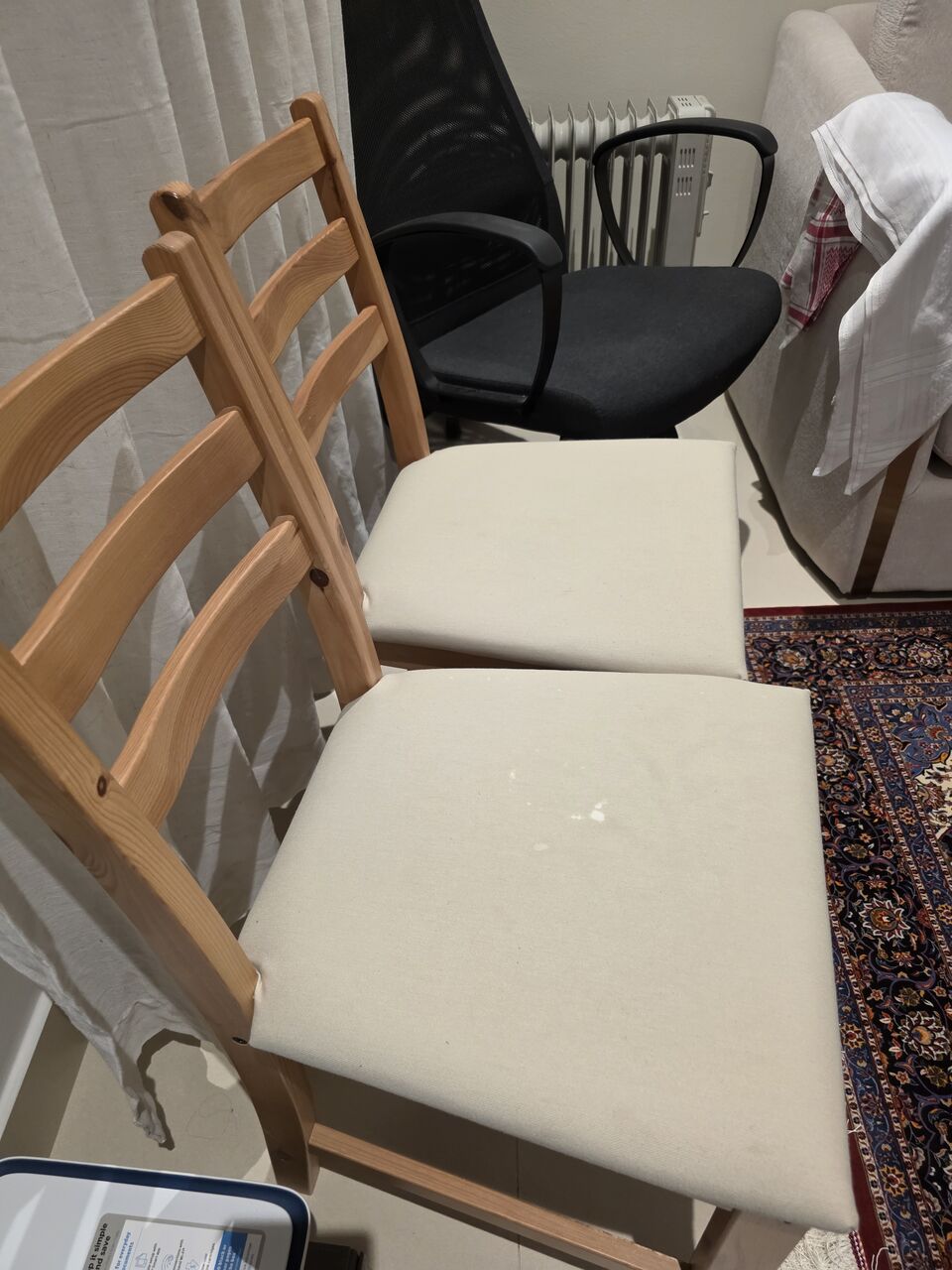 Riyadh, Furniture, SAR 170,  2 Wooden Chairs