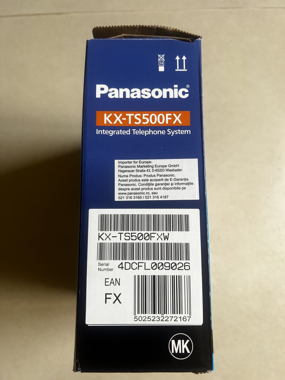 Al Khalidyia, Free Items, SAR 50,  Panasonic KX-TS500MX Corded Landline Phone &ndash; With Box