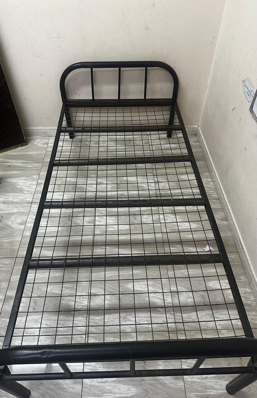 Jubail, Appliances, SAR 150,  Single-size Bed Cot (Metal) & Wooden Bench