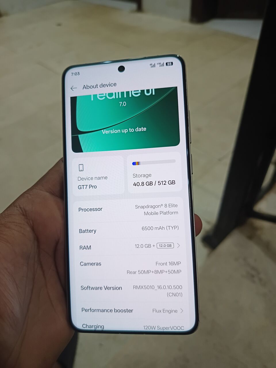 Jeddah, Mobile Phones, SAR 1650,  Realme Gt 7 Pro 5g 512gb