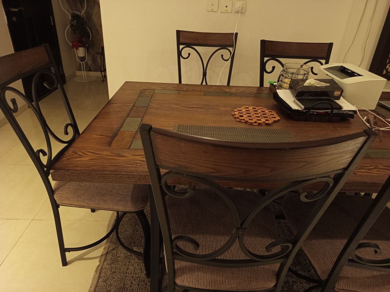 Salamah, Household Items, SAR 2300,  Excellent Six Chair Dinning Table