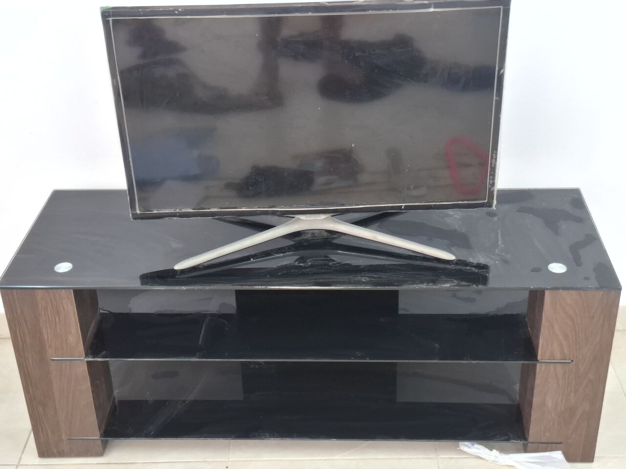 Dammam, Furniture, SAR 300,  Ikea Tv Table For Sale At Dammam