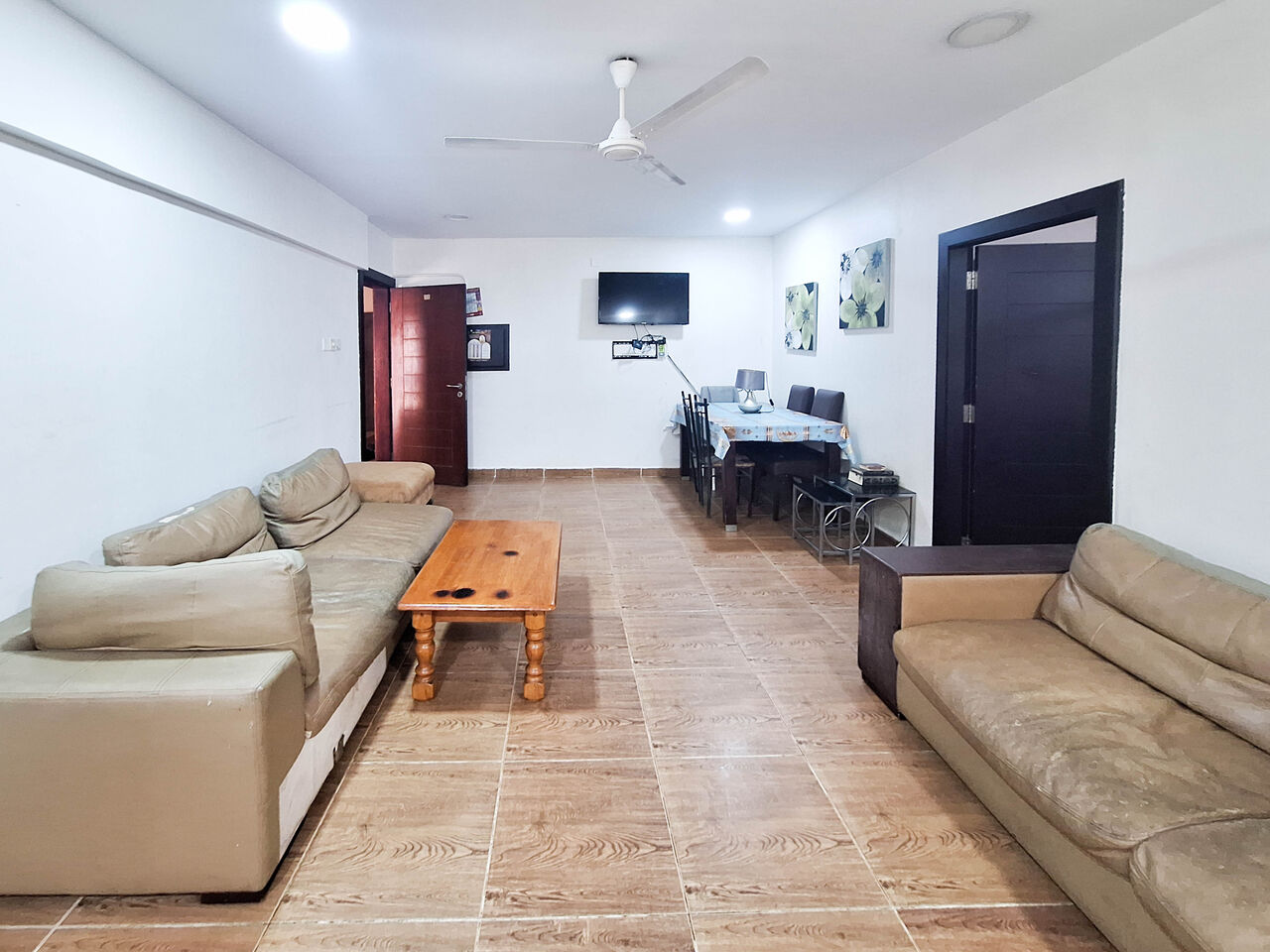 Al Seef, Apartments, Flats, Houses & Villas, Furnished,  1 BR,  For Rent A Fully Furnished Apartment In Karbabad Area Near To El Seef Mall Inclusive EWA.