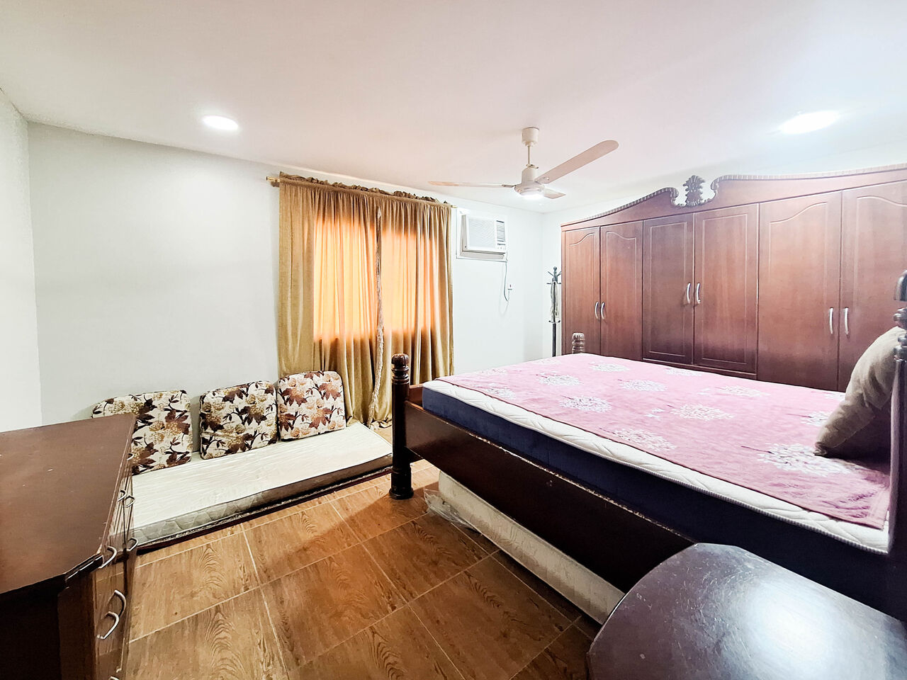Al Seef, Apartments, Flats, Houses & Villas, Furnished,  1 BR,  For Rent A Fully Furnished Apartment In Karbabad Area Near To El Seef Mall Inclusive EWA.