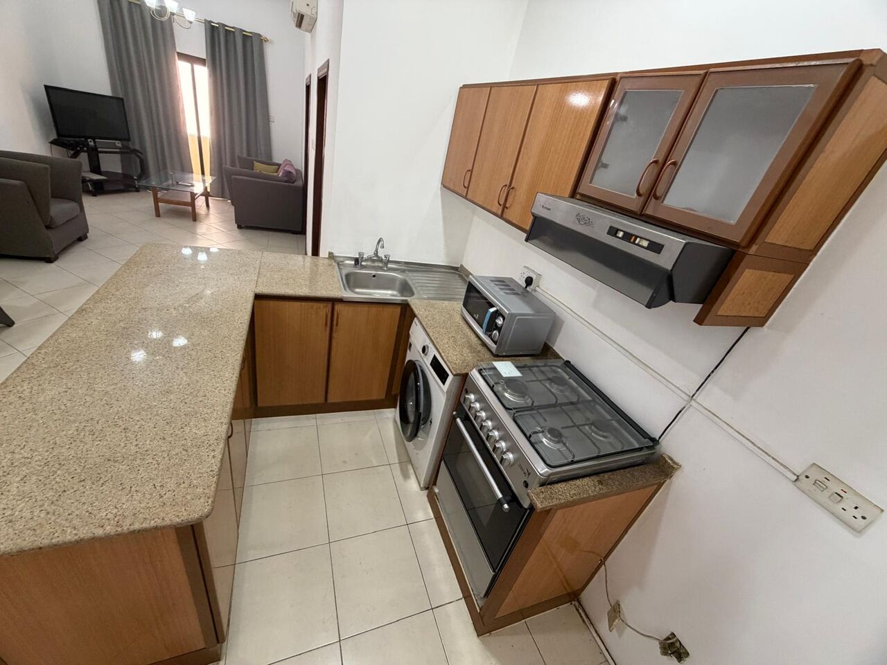 Adliya, Apartments, Flats, Houses & Villas, BHD 250/month,  Furnished,  1 BR,  1BHK / BD 250/ FULLY FURNISHED/ WITH BALCONY/ WITH EWA