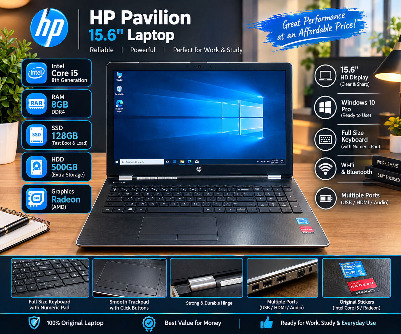 Jeddah, Computers, SAR 800,  HP Pavilion Laptop &mdash; For Sale