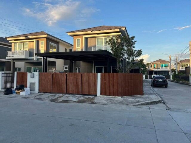 Bangkok, Villas, THB 35000,  45 Sq. Feet,  ให้เช่าบ้านแฝด 2 ชั้น หลังมุม 185 ตรม. 3 ห้