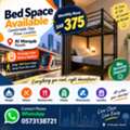 SAR 375/year,  375 Bed Space On Monthly Basis.