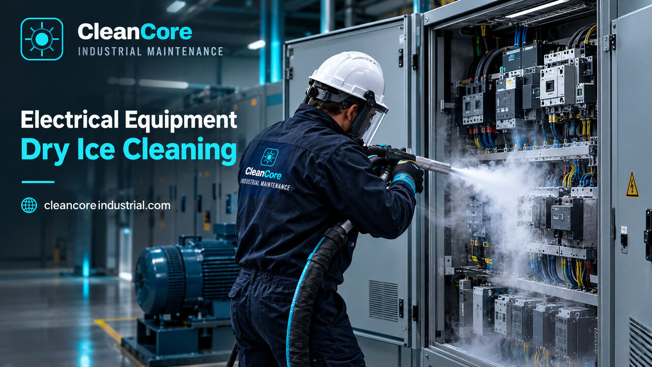 New York, Cleaning, Electrical Equipment Dry Ice Cleaning