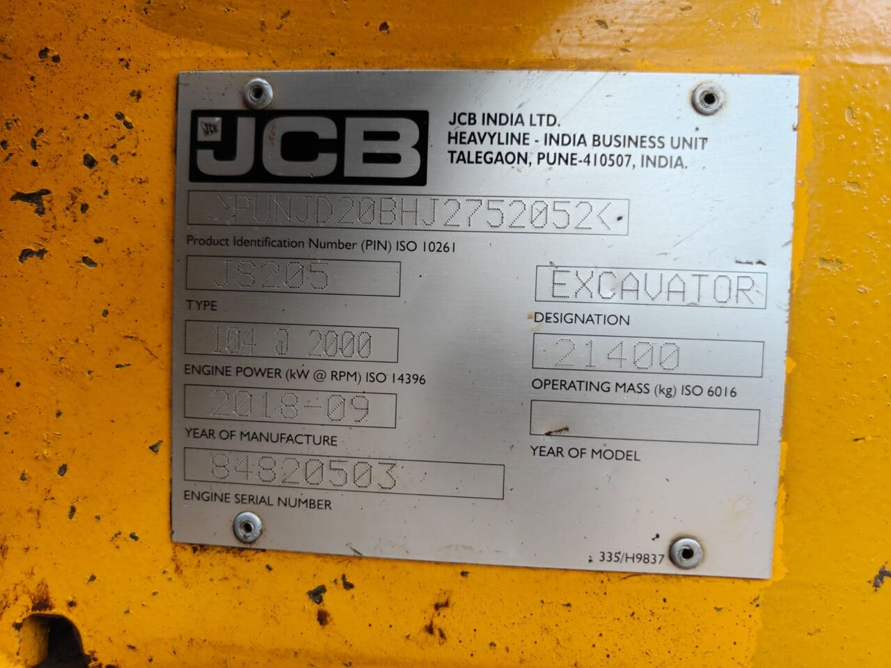 Aurangabad, Heavy Equipment, INR 3000000,  JCB For Sale &ndash; Excellent Condition