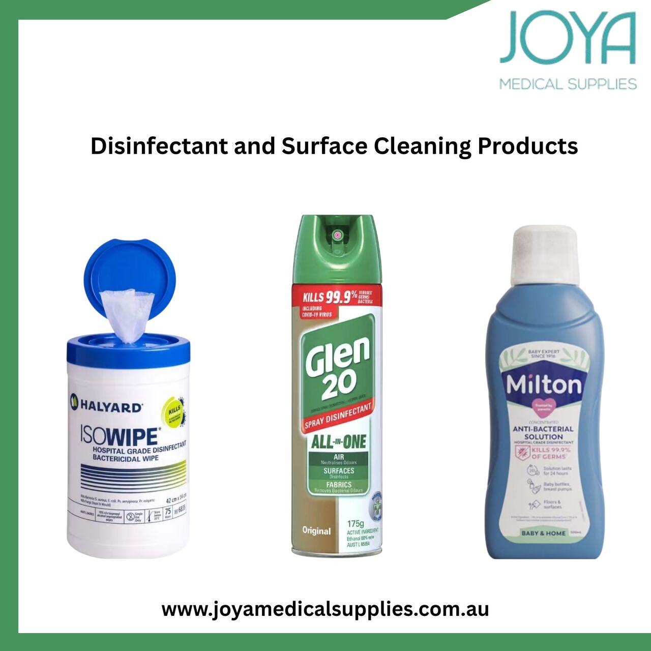 Sydney, Health & Beauty Items, Buy Disinfectant And Surface Cleaning Products - Joya Medical Supplies