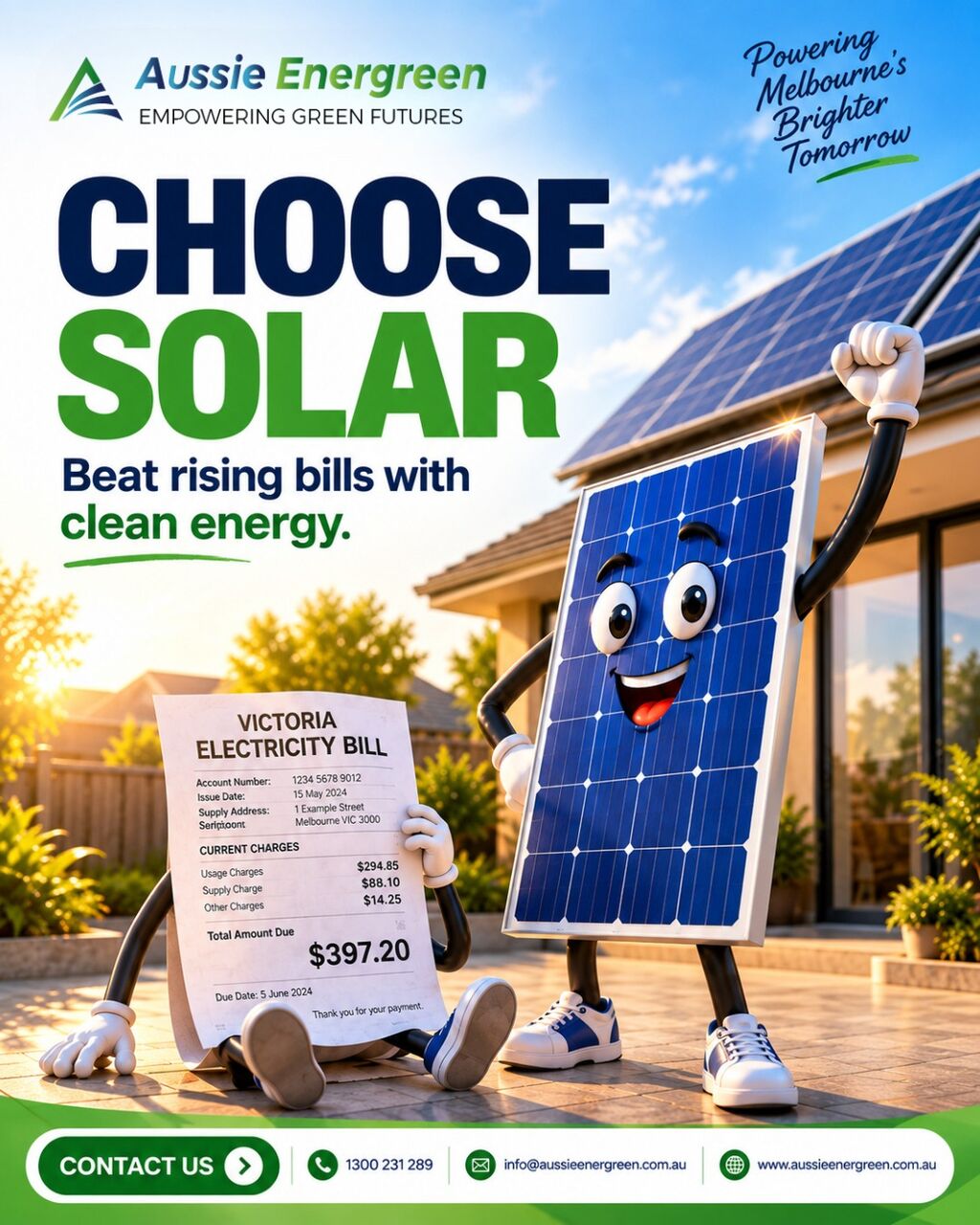 Melbourne, Electronics, AUD 4999,  Solar Power In Melbourne &ndash; Reduce Energy Bills With Aussie Energreen
