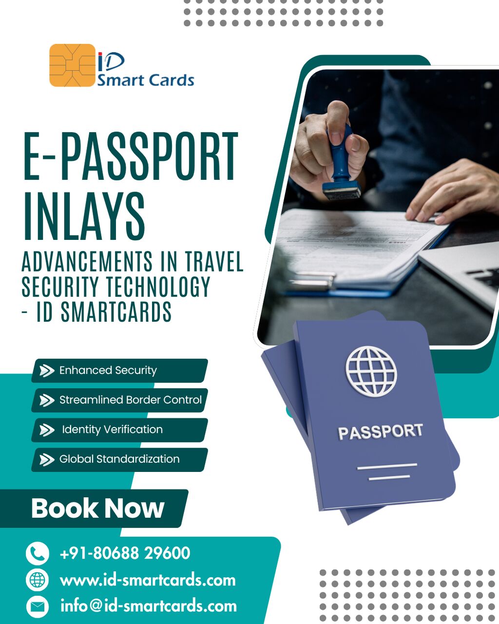 Bangalore, Business, E Passport Inlays -id Smartcard