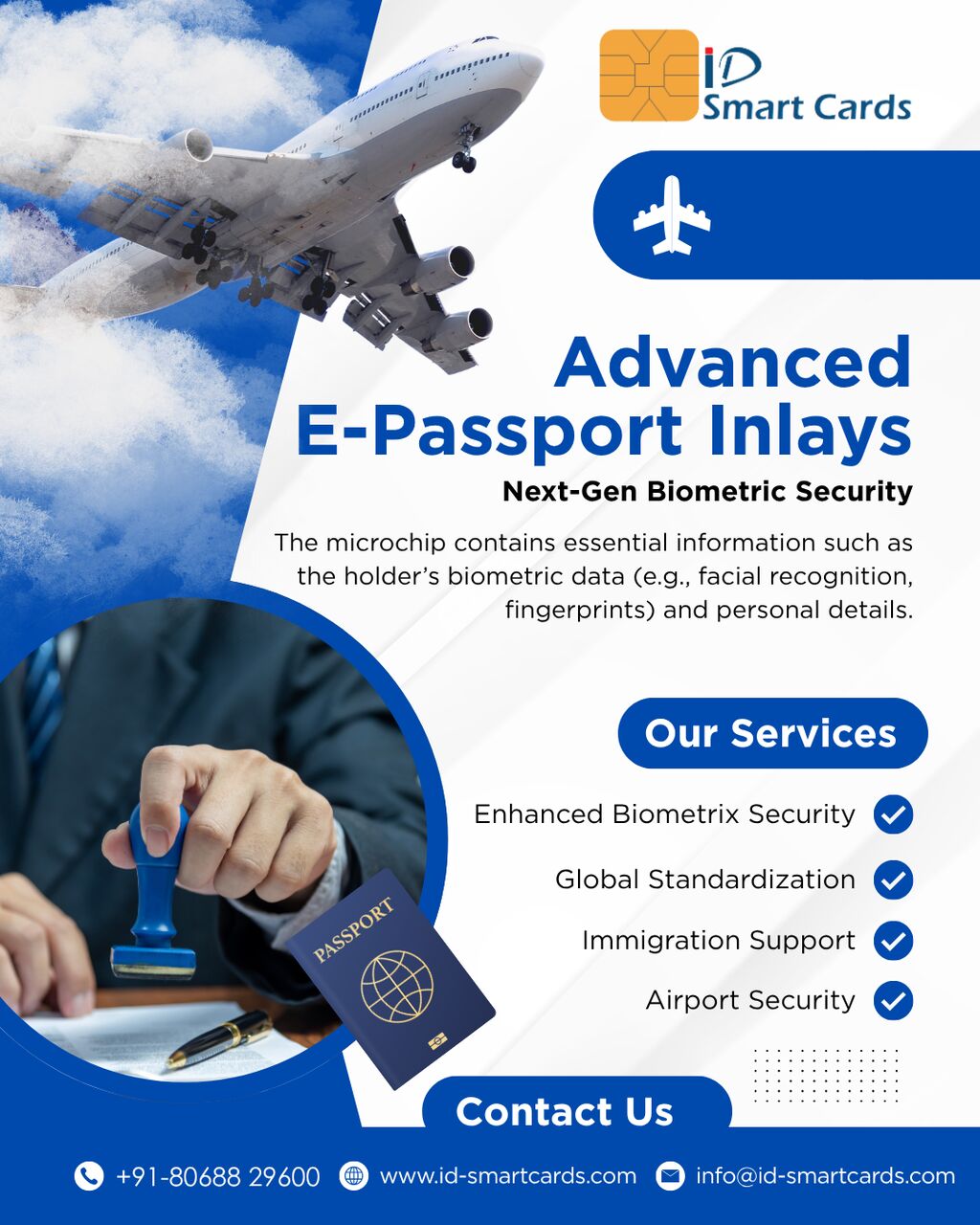 Bangalore, Business, E Passport Inlays -id Smartcard