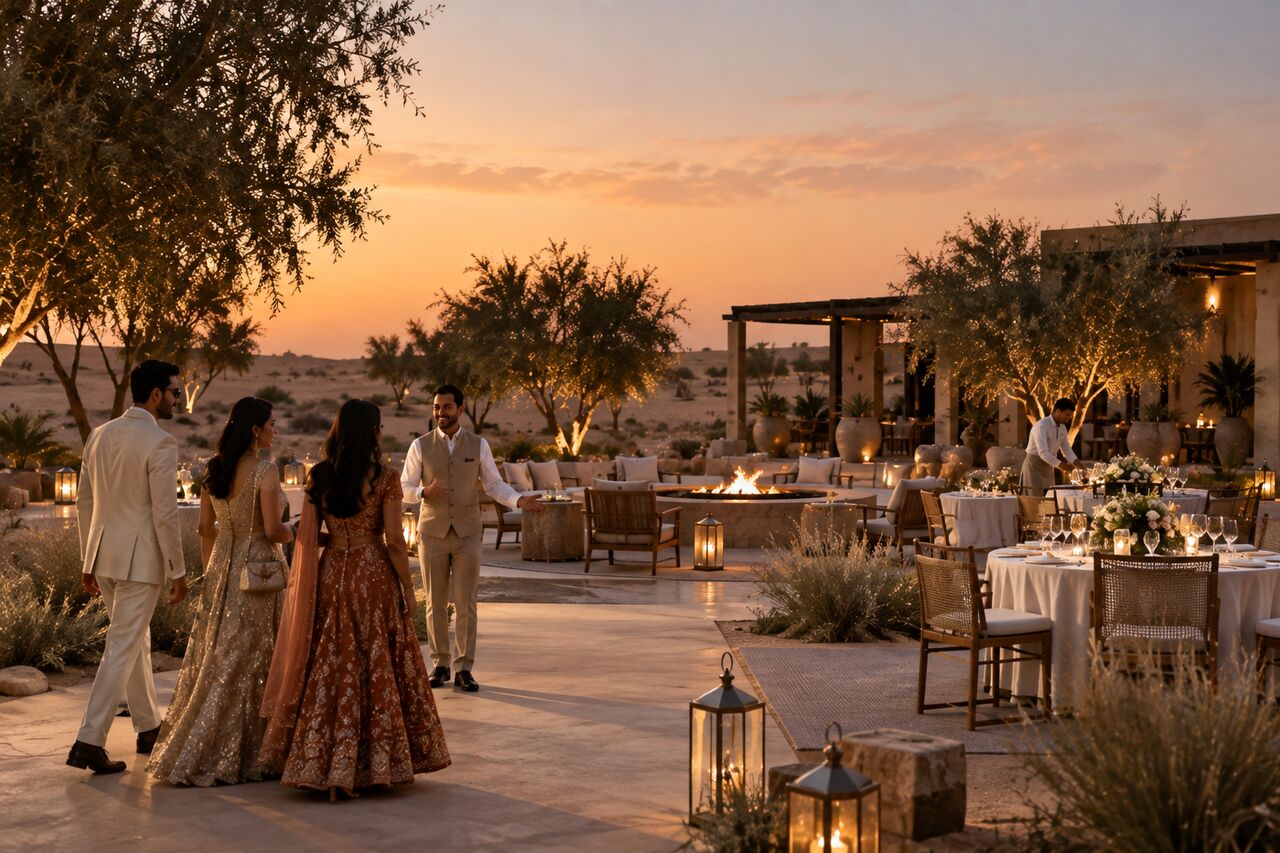 Faridabad, Travel, Destination Wedding In Ras Al Khaimah: The Details Guests Remember