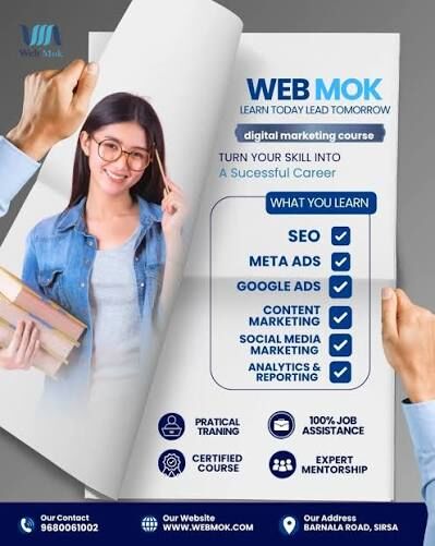 Haryana, Lessons Offered, Digital Skills Institute In Sirsa Haryana - Webmok Pvt. Ltd.
