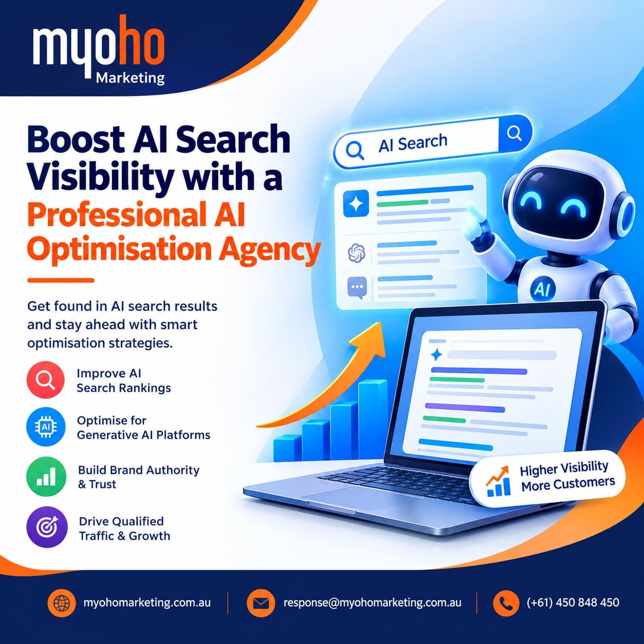 Melbourne, Marketing, Boost AI Search Visibility With A Professional AI Optimisation Agency