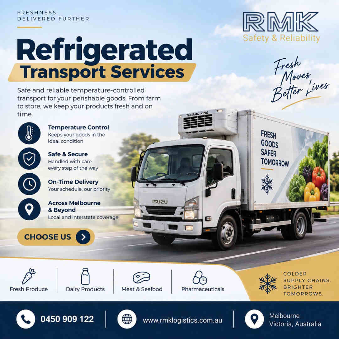 Melbourne, Logistics, Refrigerated Transport Services | Same Day Courier Delivery Melbourne