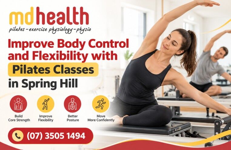 Brisbane, Health, Improve Body Control And Flexibility With Pilates Classes In Spring Hill