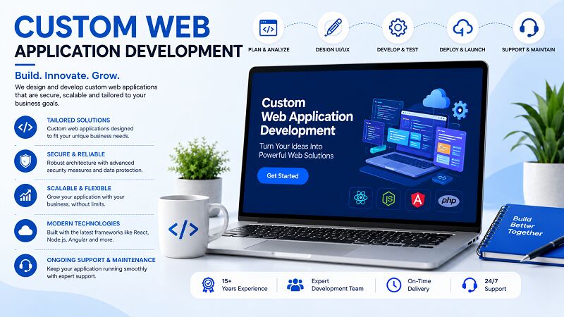 New Delhi, Business, Custom Web Application Development Services In Delhi