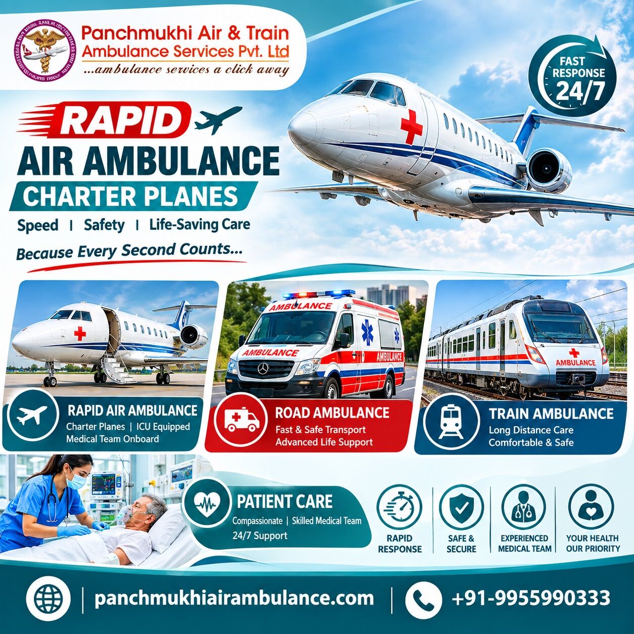 Mumbai, Health, Panchmukhi Best Patient Shifting Ambulance In Mumbai &ndash; Easy And Safe Patient Transport