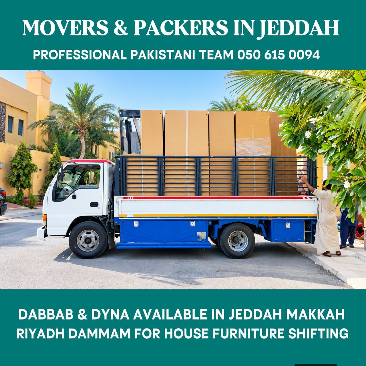 Jeddah, Household, Professional Movers Packers In Jeddah 050 615 0094