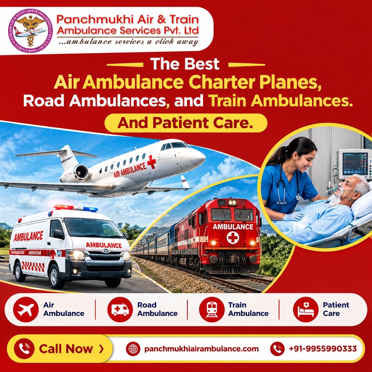 Chennai, Health, Panchmukhi Air Ambulance Cost From Chennai- Cost Efficiency Maintained During The Arrangem