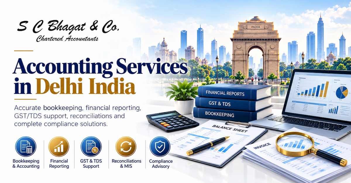 New Delhi, Business, Accounting And Bookkeeping Solutions For Startups And Established Businesses