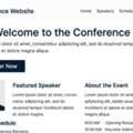 Custom Conference Website Software