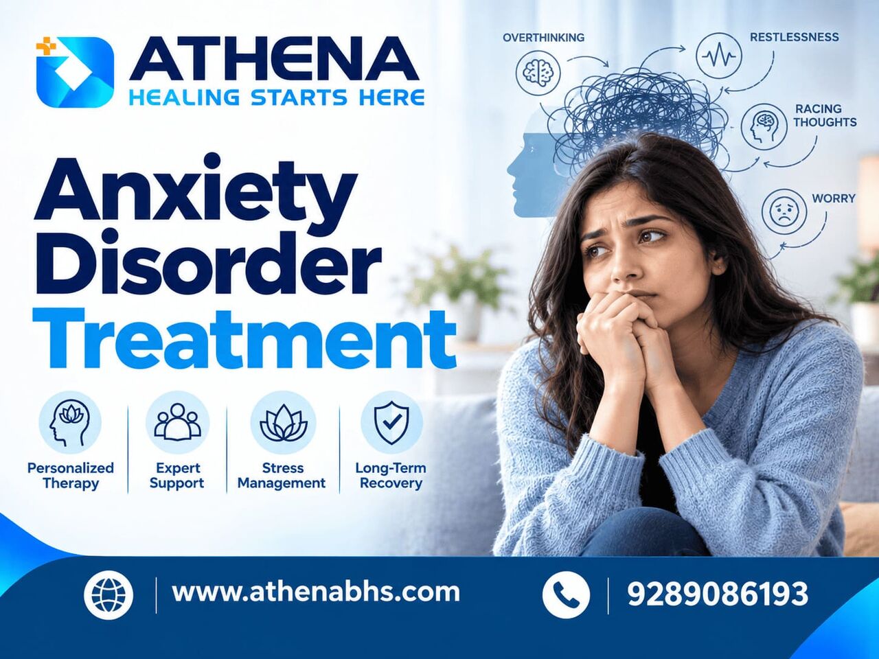 Gurgaon, Health, Anxiety Disorder Treatment For Improved Emotional Well-Being