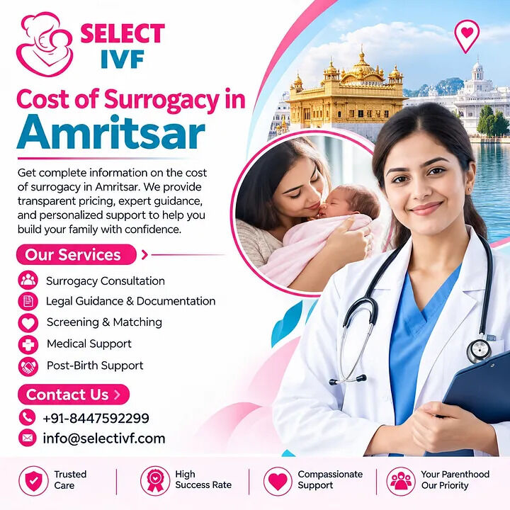 Punjab, Health, Cost Of Surrogacy In Amritsar