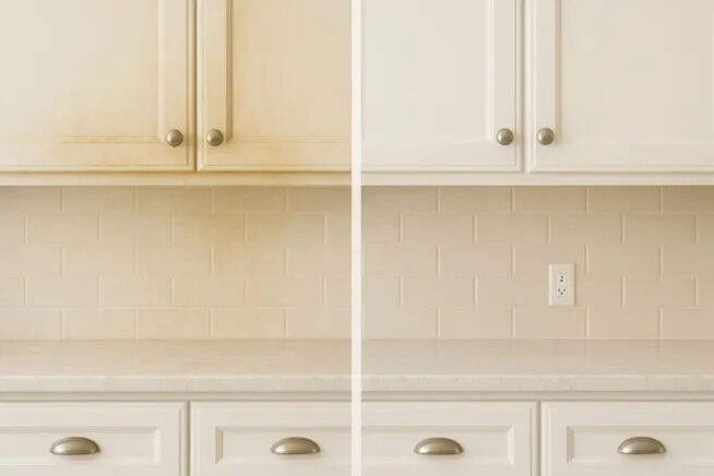New York, Business, Clean Grease Off Kitchen Cabinets For A Fresh Kitchen