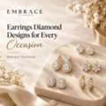 Earrings Diamond Designs For Every Occasion | Embrace Diamonds
