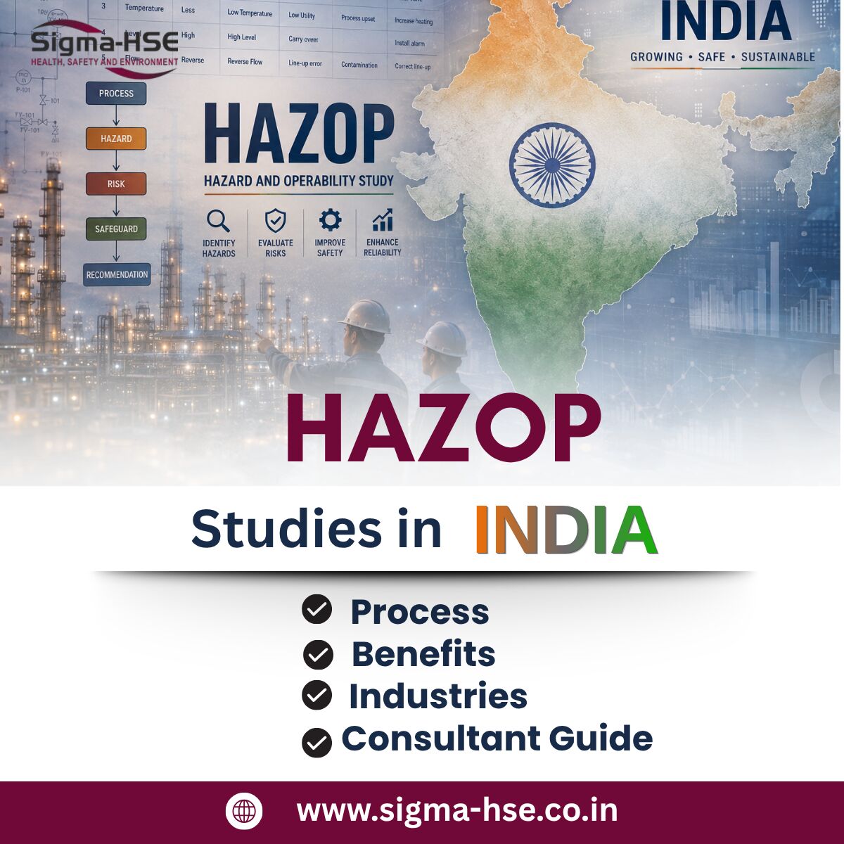 New Delhi, Guides/Interpreters, HAZOP Study Services In India | Process Safety & Risk Assessment Consultants