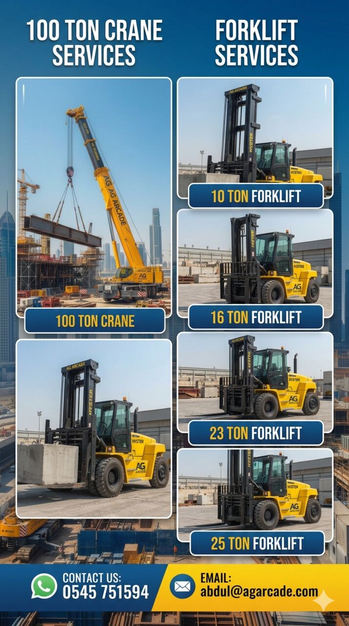 Kabul, Equipment Rental, Cranes And Froklifts And Boom Truck