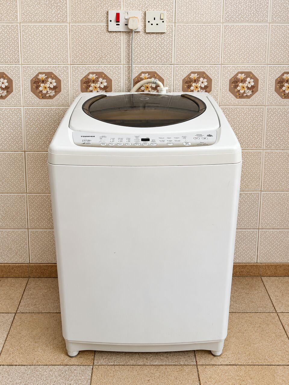 Mahooz, Appliances, BHD 65,  Toshiba 10kg Fully Automatic Top Load Washing Machine - White Finish