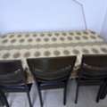 SAR 700,  Household Items..!! Dining Table With Chairs, Tea Table, Infant Bed, High Chair, Vacuum Cl