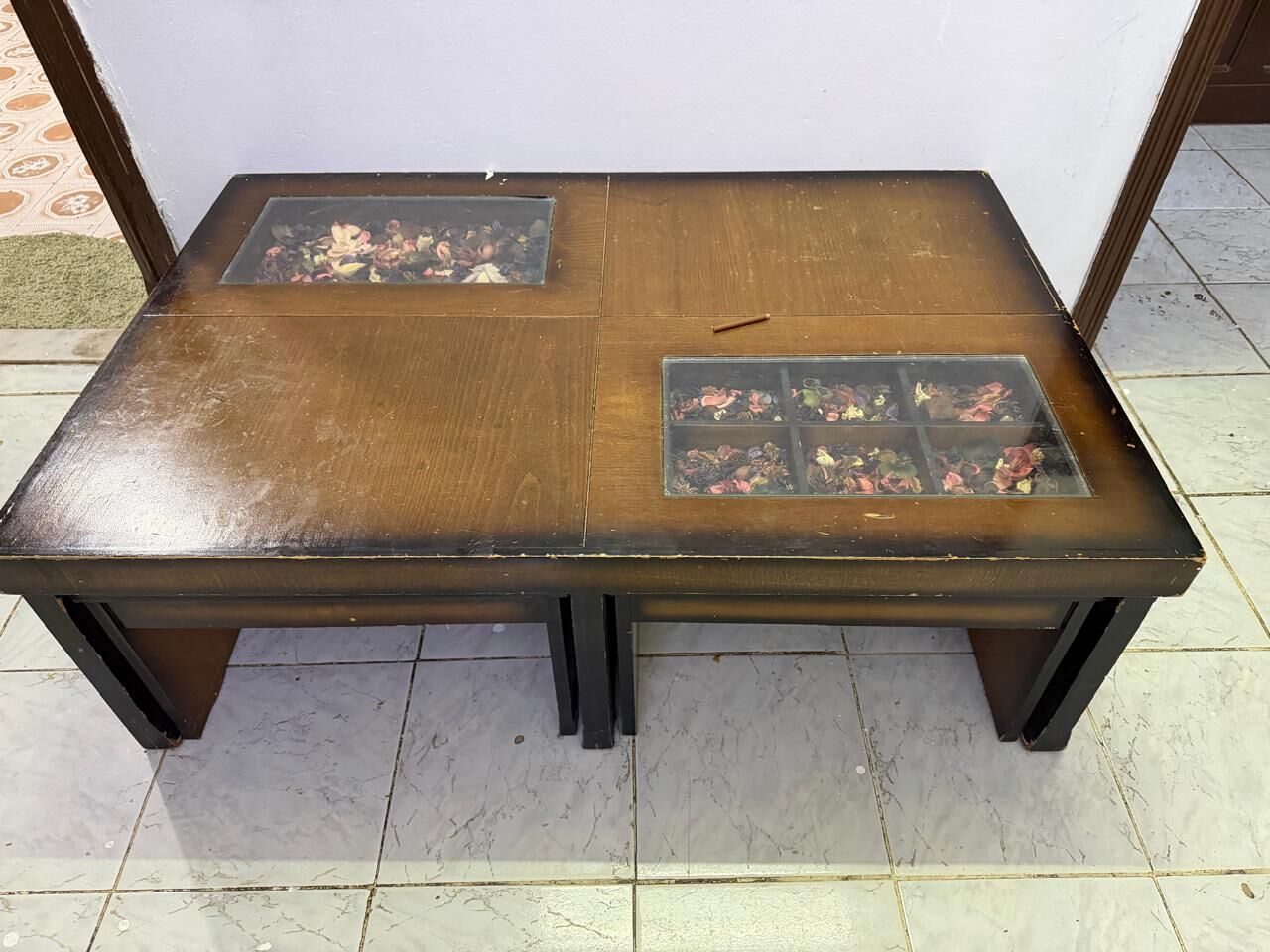 Hara, Household Items, SAR 700,  Household Items..!! Dining Table With Chairs, Tea Table, Infant Bed, High Chair, Vacuum Cl