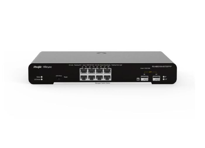 Riyadh, Electronics, SAR 1,  سويتش ريجي Reyee RG-NBS3100-8GT2SFP-P المُدار بطبقة 2