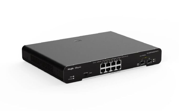 Riyadh, Electronics, SAR 1,  سويتش ريجي Reyee RG-NBS3100-8GT2SFP-P المُدار بطبقة 2